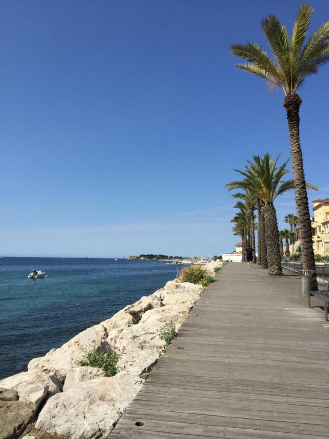 Studio De Prestige Dans Residence Face A La Mer Bandol Kültér fotó